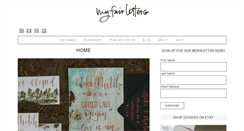 Desktop Screenshot of myfairletters.com